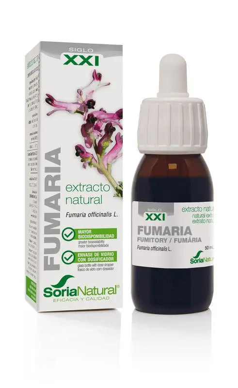 Soria Natural Fumitory Extract S Xxi, 50 Ml