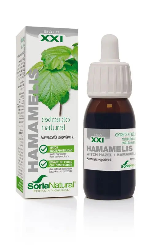 Soria Natural Witch Hazel Extract S Xxi, 50 Ml