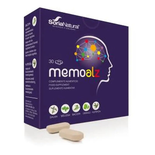 Soria Natural Memoalz 30 Tablets