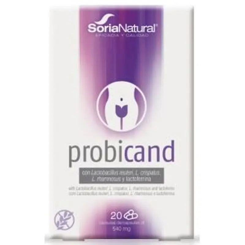 Soria Natural Probicand 20 Capsules