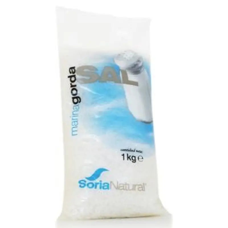 Soria Natural Coarse Sea Salt 1Kg.