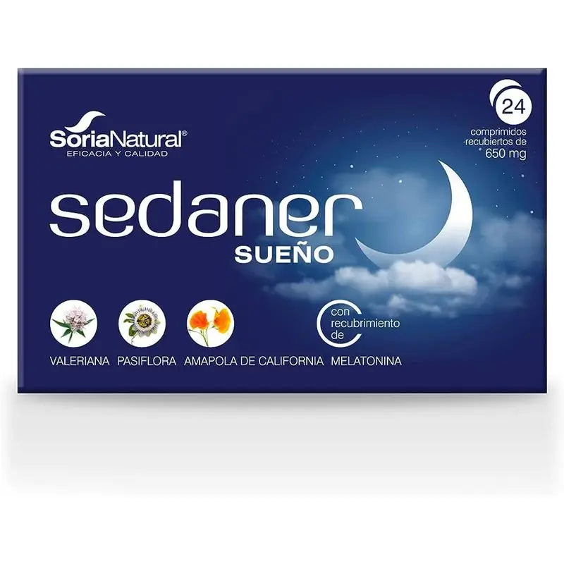 Soria Natural Sedaner Sleep, 24 Capsules