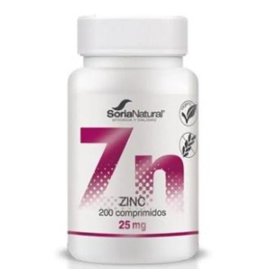 Soria Natural Zinc Sustained Release 350Mg 200 Tablets