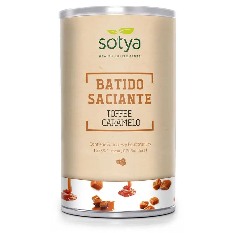 Sotya Satiating Smoothies Toffee Caramel Flavour Powder, 550 Gr