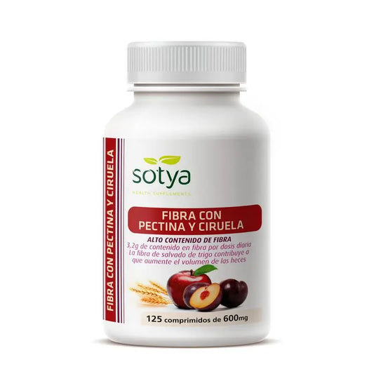 Sotya Plum Pectin Fibre, 125 Tablets