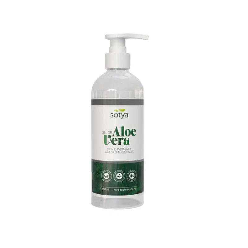 Sotya Aloe Vera Chamomile Hyaluronic Acid Aloe Vera Gel , 500 ml