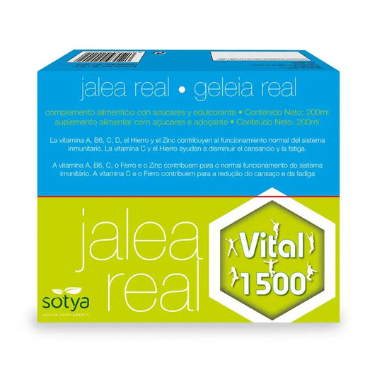 Sotya Royal Jelly Vital 1500, 20 Ampoules X 10 Ml