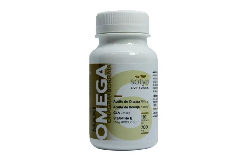 Sotya Maxi Omega 6 (Evening Primrose & Borage), 110 Pearls Of 700 Mg