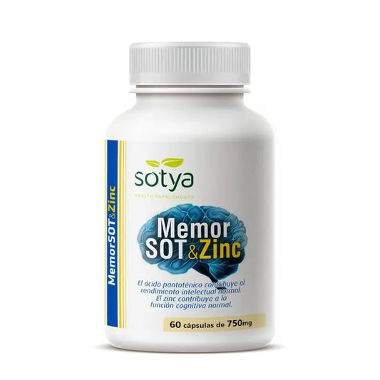 Sotya Memorsot&Zinc, 60 Capsules