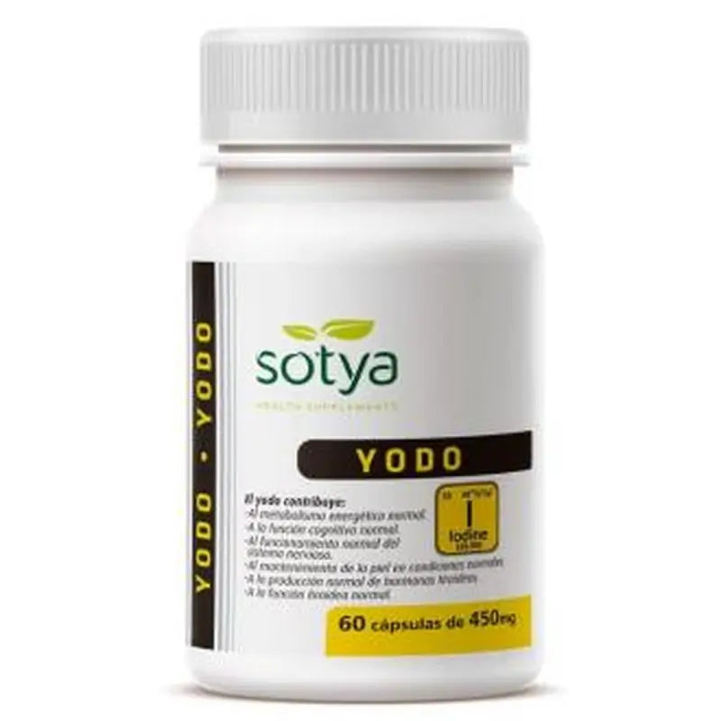 Sotya Iodine 450Mg 60 Capsules