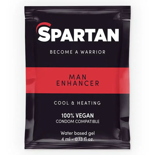 Spartan Erection Enhancer Gel Hot-Cold Effect 100% Vegan 4Ml