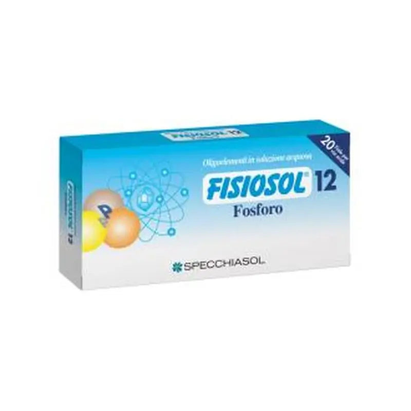 Specchiasol Fisiosol 12 Phosphorus 20Amp.