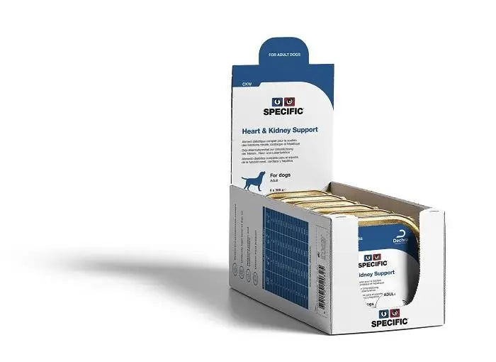 Specific Canine Adult Ckw Heart Kidney Support Box, 6X300 gr, wet dog food