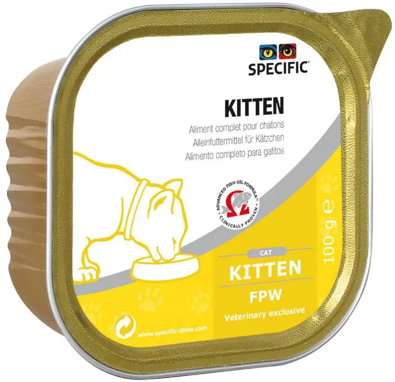 Specific Feline Kitten Fpw Box, 7X100 gr, wet cat food
