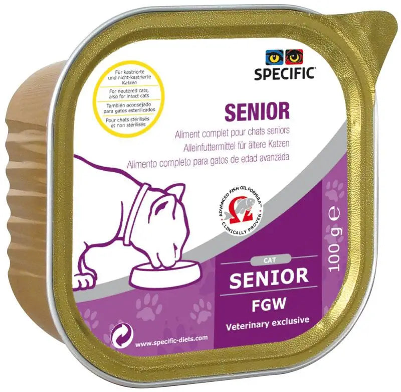 Specific Feline Senior Fgw Box, 7X100 gr, wet cat food