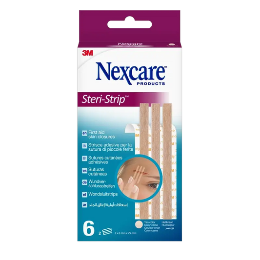 3M Steri-Strip Adhesive Suture 75 x 6 mm 3 Strips