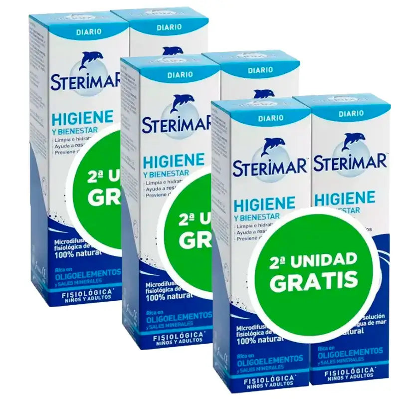 Sterimar Bottle, Pack 3 x 100 ml
