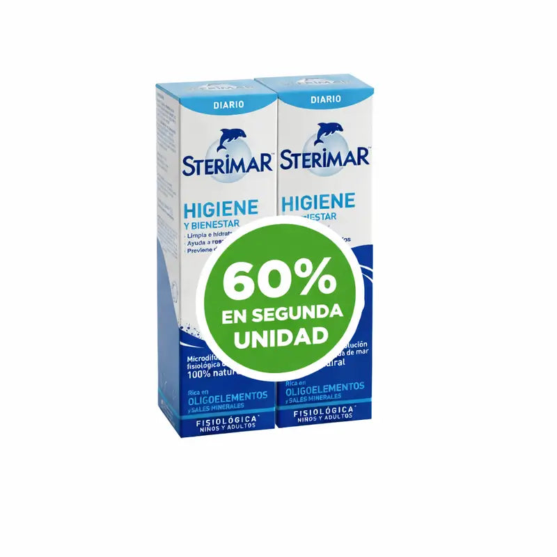 Sterimar Hyb, 60% Free on the Second Item, 100 + 100 ml