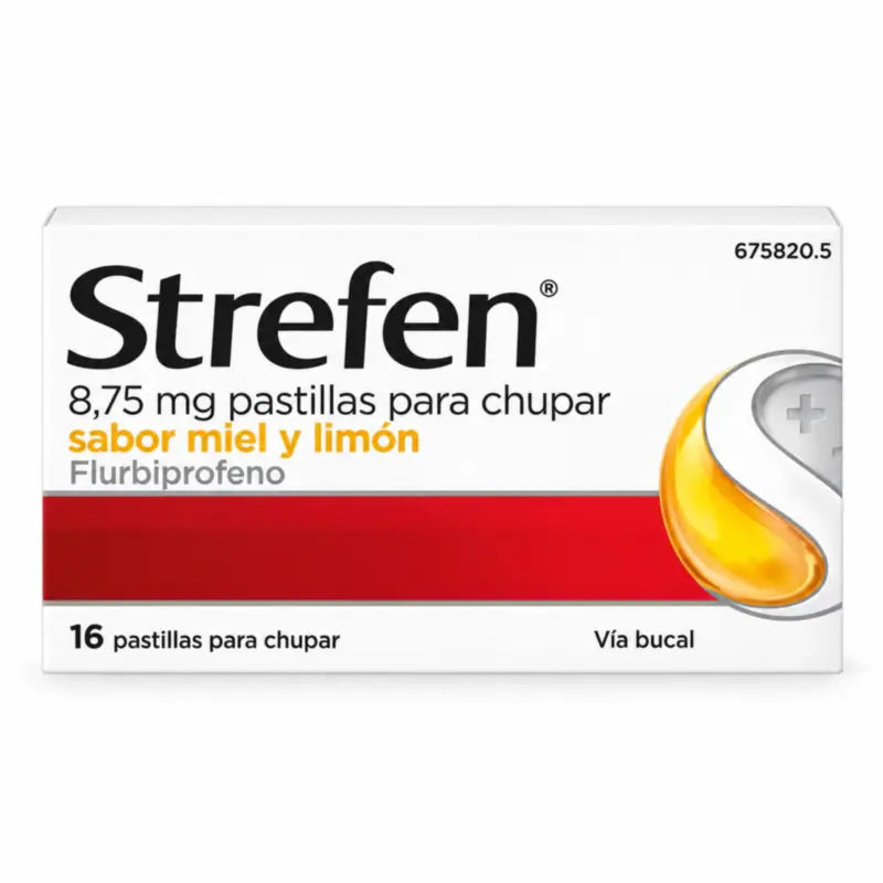 Strefen Honey and Lemon, 16 Lozenges