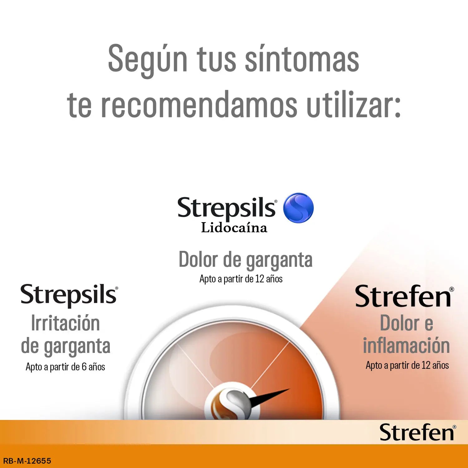 Strefen Orange, 16 lozenges, for sucking