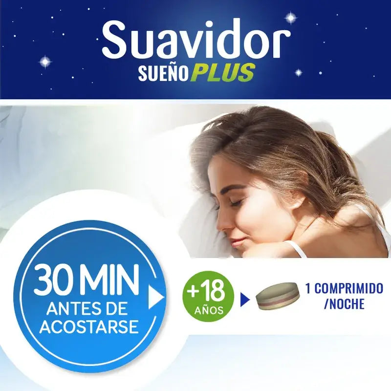 Suavidor Sueño Plus Tricapa, 30 tablets