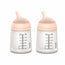 Suavinex Anti-colic Bottle Zero Zero 180 Ml, Adaptable Flow (A), +0 Months, Fair , pack 2