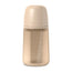Suavinex Silicone Bottle 240 Ml, Medium Flow (M), +3 Months, Irish Cream