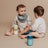 Suavinex Silicone Bottle 240 Ml, Medium Flow (M), +3 Months, Lime