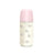 Suavinex Baby Bottle Glass 240 Ml, Medium Flow (M), +3 Months, Pink Poetry
