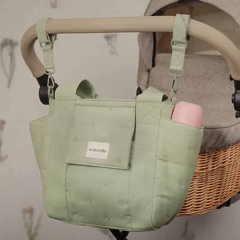 Suavinex Peotry Green Peotry Baby Carrier Bag