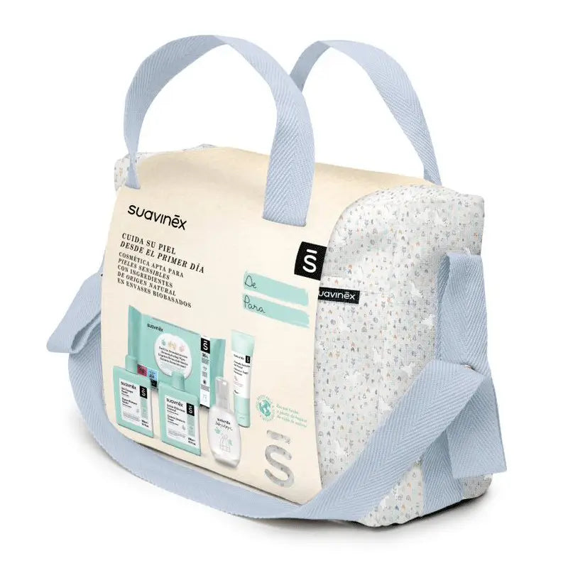 Suavinex Baby Cosmetic Bag, Colour Grey