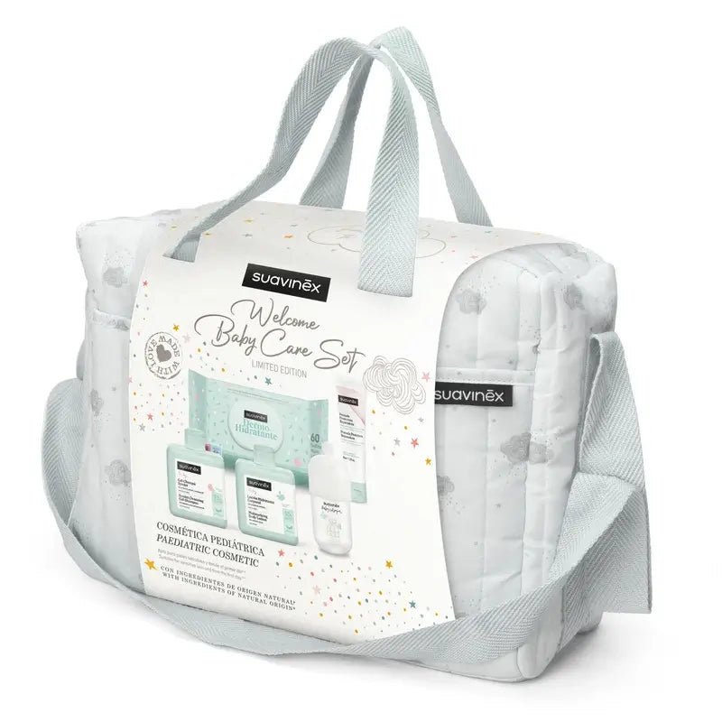 Suavinex Baby Carriage Bag With Cosmetics. Blue