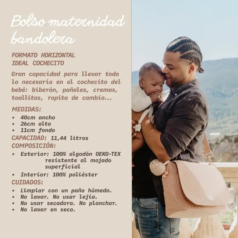 Suavinex Maternity Sling Bag, beige