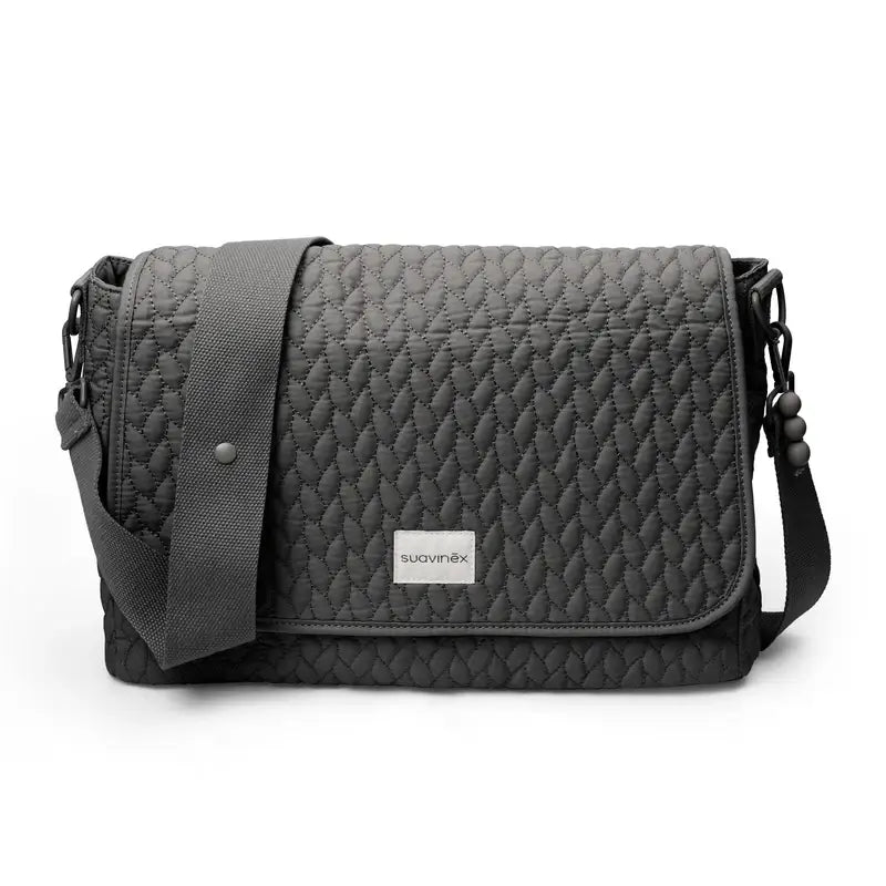 Suavinex Maternity Satchel Shoulder Bag, grey