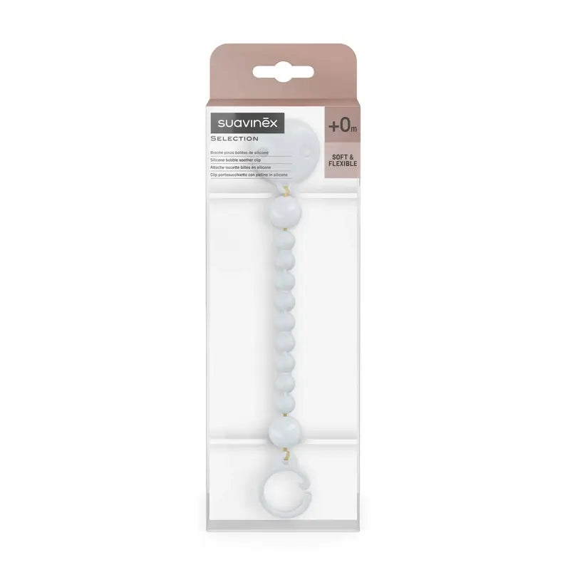 Suavinex Silicone Clamp, Ballad Blue