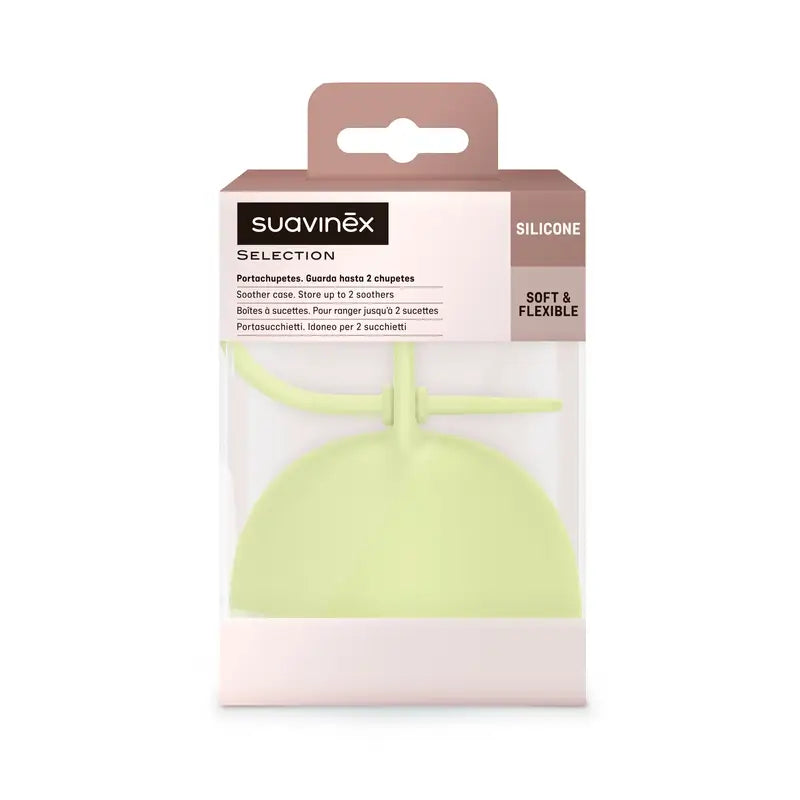 Suavinex Silicone Clamp, Lime, Lime