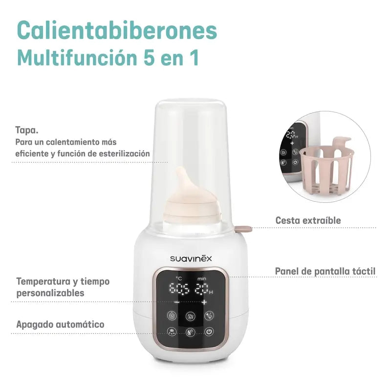 Suavinex Bottle Warmer & Steriliser 2 In 2