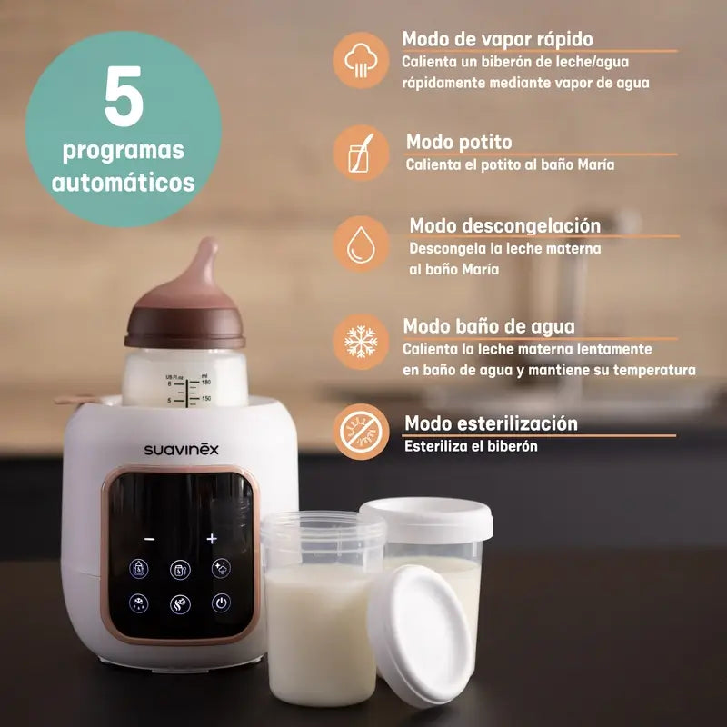 Suavinex Bottle Warmer & Steriliser 2 In 2