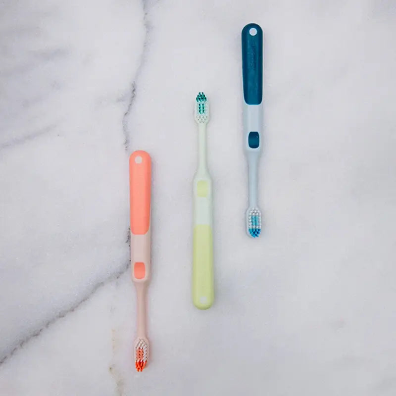 Suavinex Infant Toothbrush +6 Years, Blue