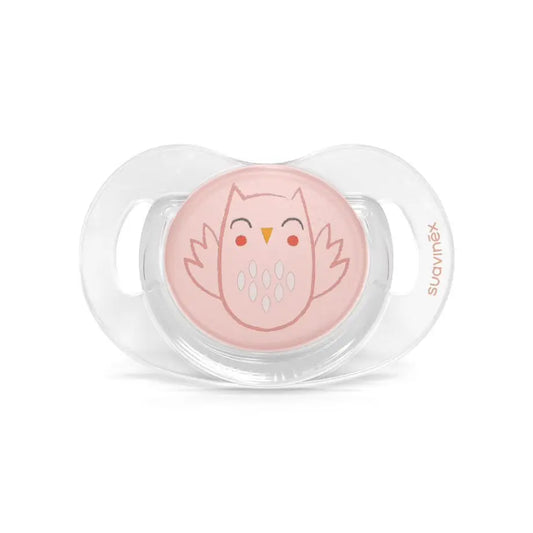 Suavinex Premium Soother For Babies 0-6 Months. Soother With Physiological Silicone Teat Sx Pro. Bonhomia, Pink