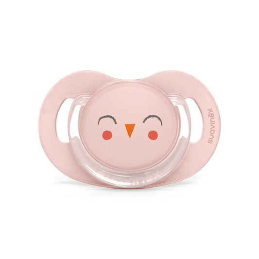 Suavinex Premium Soother For Babies 6-18 Months. Soother With Physiological Silicone Teat Sx Pro. Bonhomia, Pink