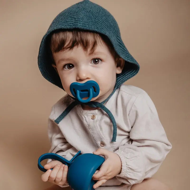 Suavinex Pacifier All Silicone Physiological Sx Pro, 0/6 Months, Ballad Blue