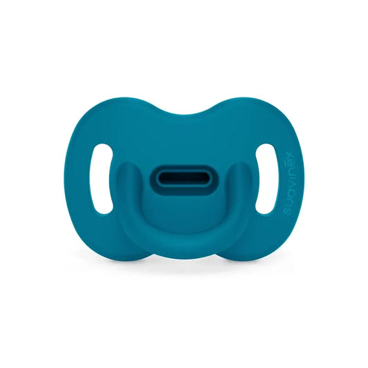 Suavinex Pacifier All Silicone Physiological Sx Pro, 0/6 Months, Deep Ocean