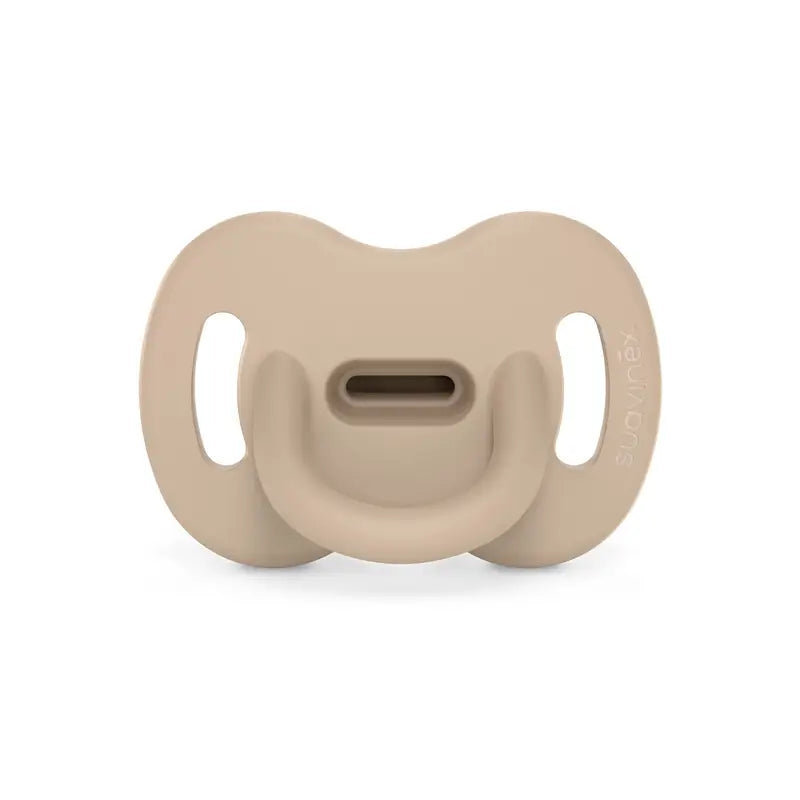 Suavinex Pacifier All Silicone Soother Sx Pro, 0/6 Months, Irish Cream