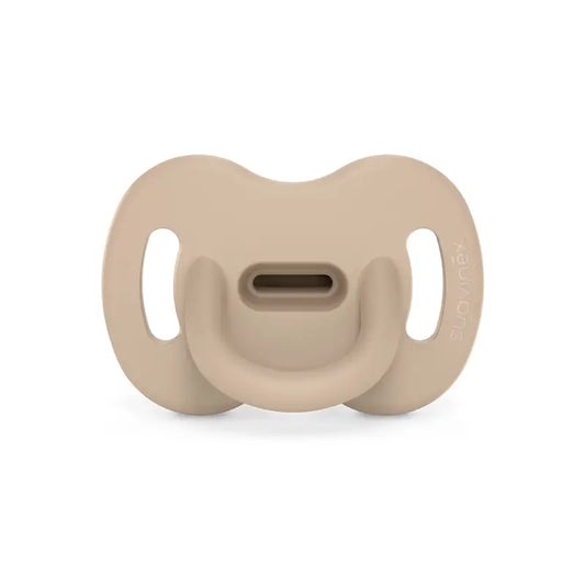 Suavinex Pacifier All Silicone Soother Sx Pro, 0/6 Months, Irish Cream