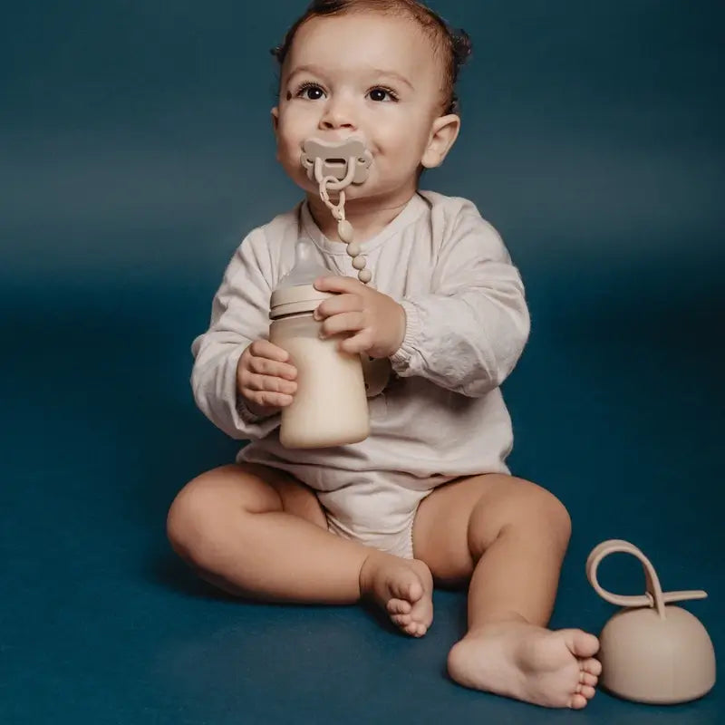 Suavinex Pacifier All Silicone Soother Sx Pro, 0/6 Months, Irish Cream Butterfly
