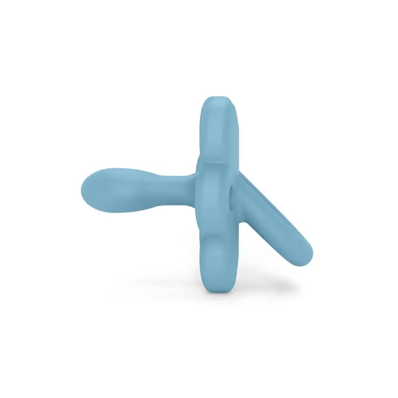 Suavinex Pacifier All Silicone Physiological Sx Pro, 6/18 Months, Butterfly Infinity Blue
