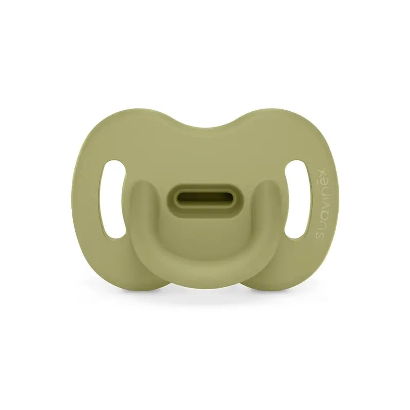 Suavinex Pacifier All Silicone Physiological Sx Pro, 6/18 Months, Turtle Green