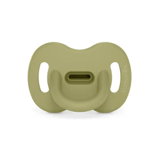 Suavinex Pacifier All Silicone Physiological Sx Pro, 6/18 Months, Turtle Green