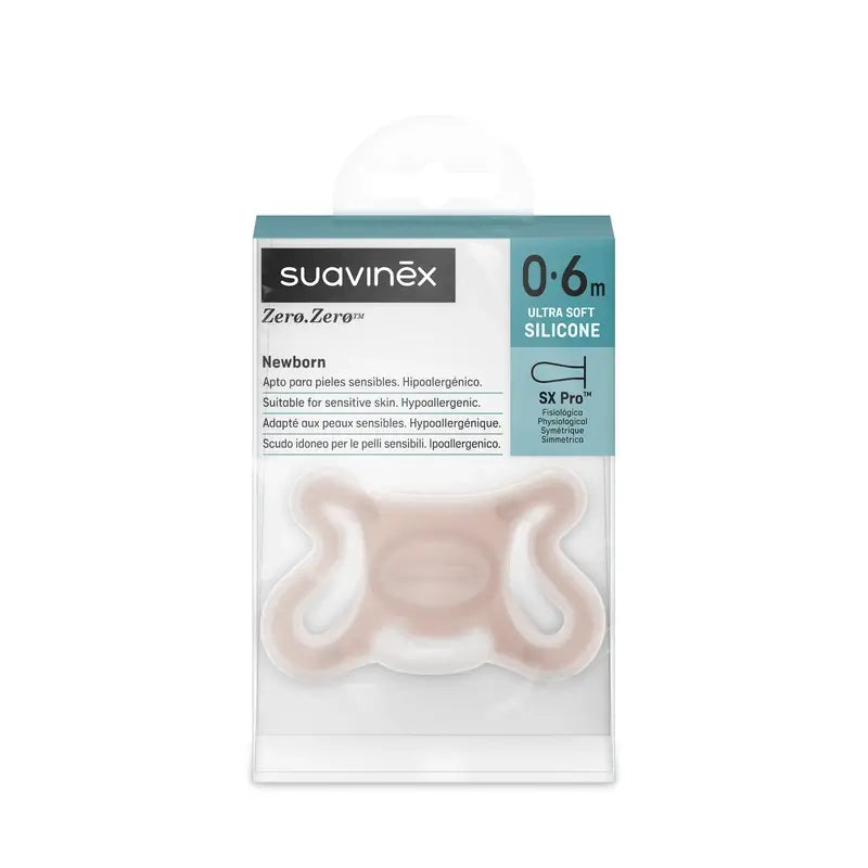 Suavinex Pacifier Zero Zero, 0/6 Months, Medium